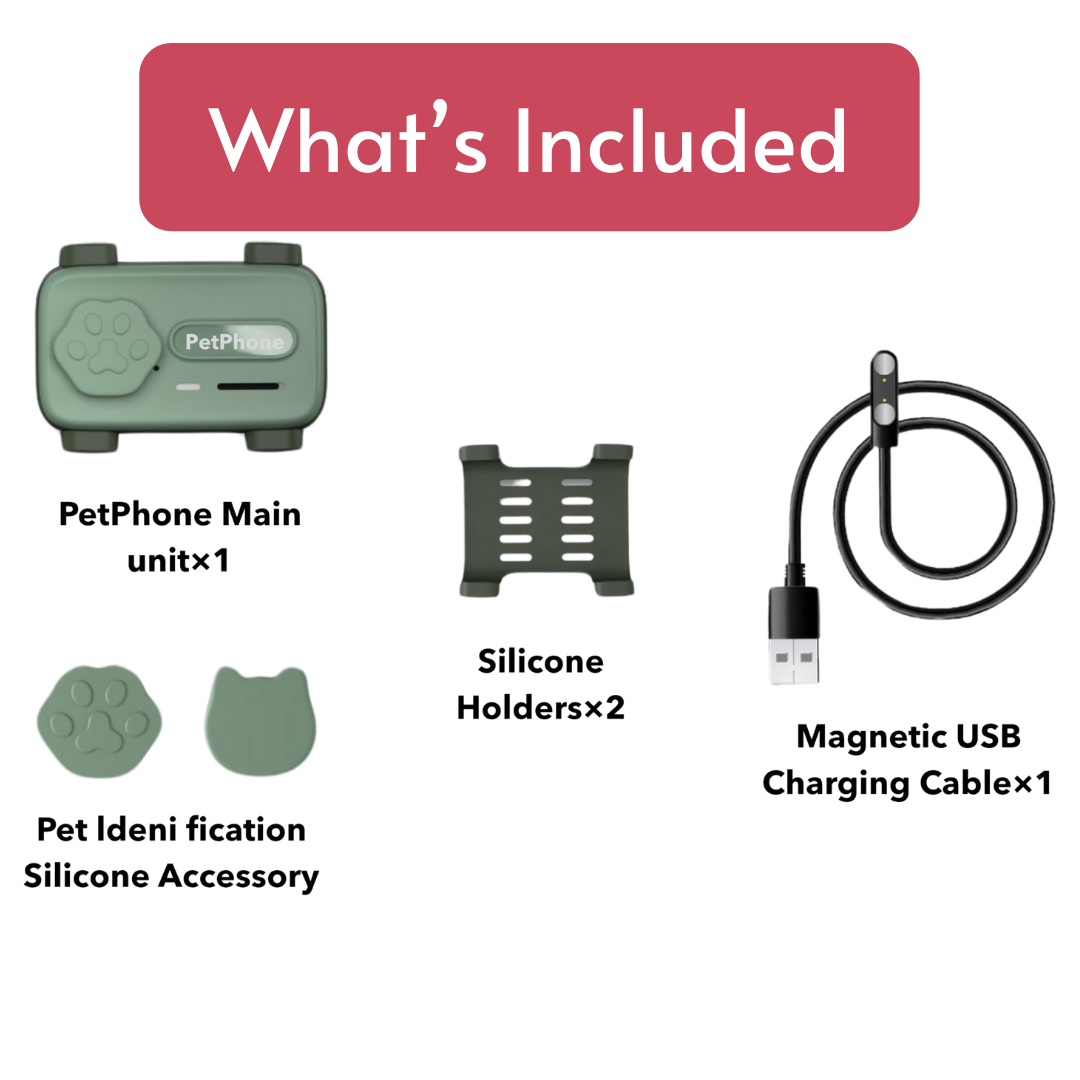 PetPhone Live GPS Tracker + Two Way Calling for Dogs and Cats - The PetPhone