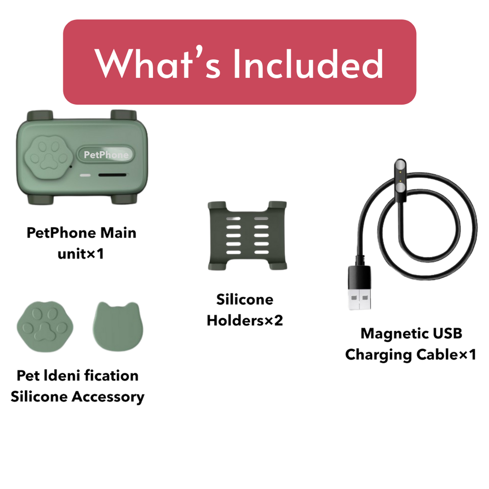 PetPhone Live GPS Tracker + Two Way Calling for Dogs and Cats - The PetPhone