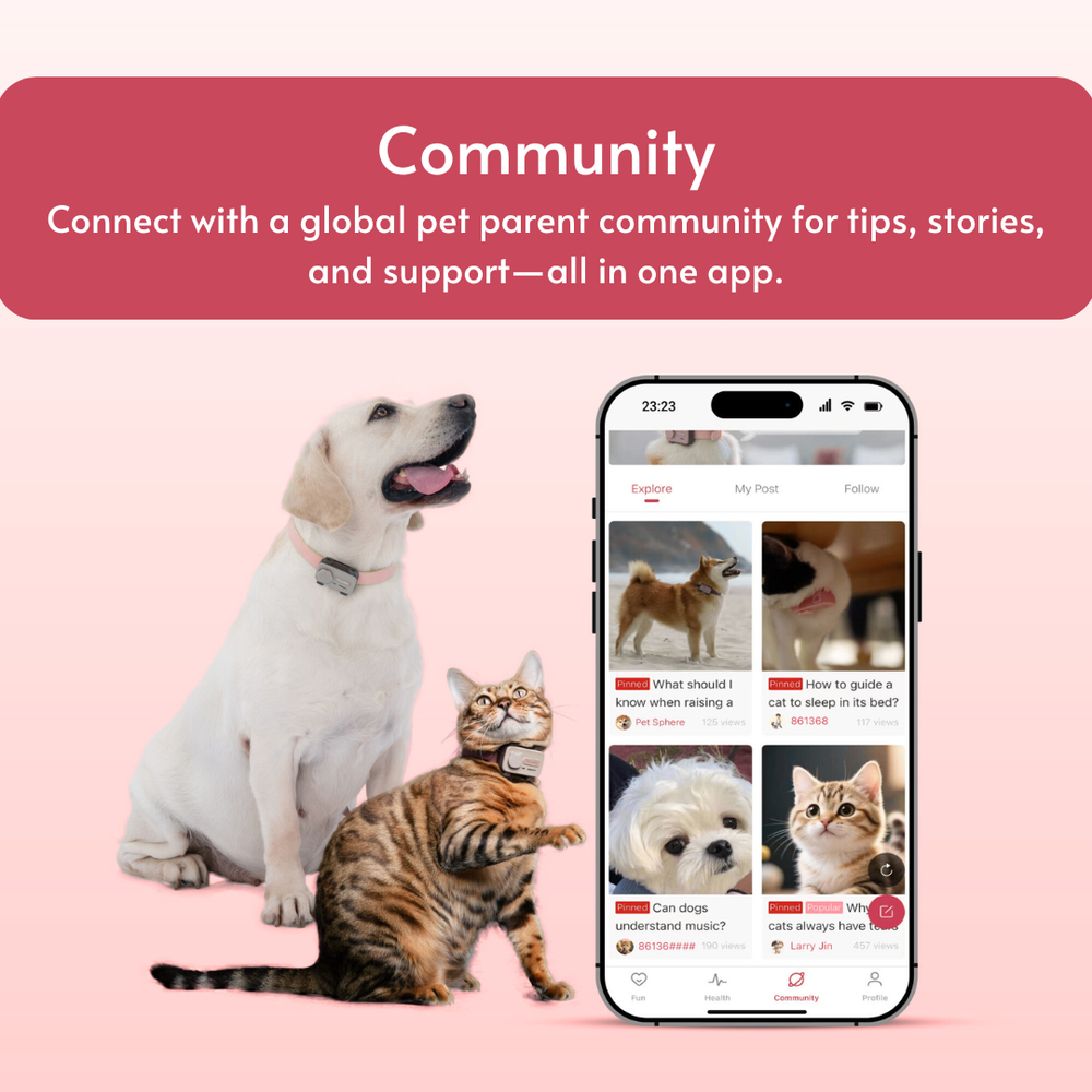 PetPhone Live GPS Tracker + Two Way Calling for Dogs and Cats - The PetPhone